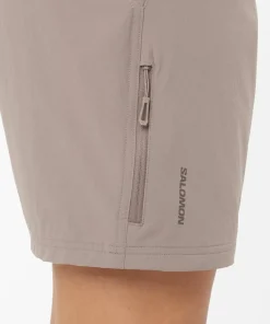 Discount Salomon Women's Wayfarer 2.0 Shorts Iron