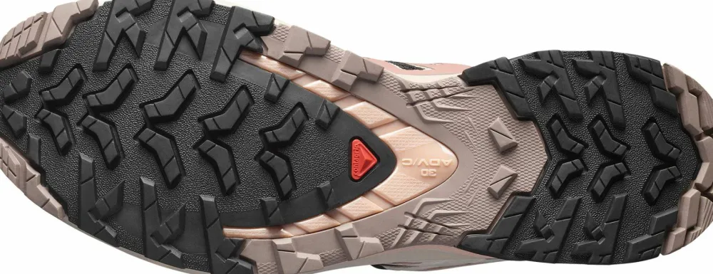 New Salomon Women's XA Pro 3D V9 Black/Burlwood/Mahogany Rose