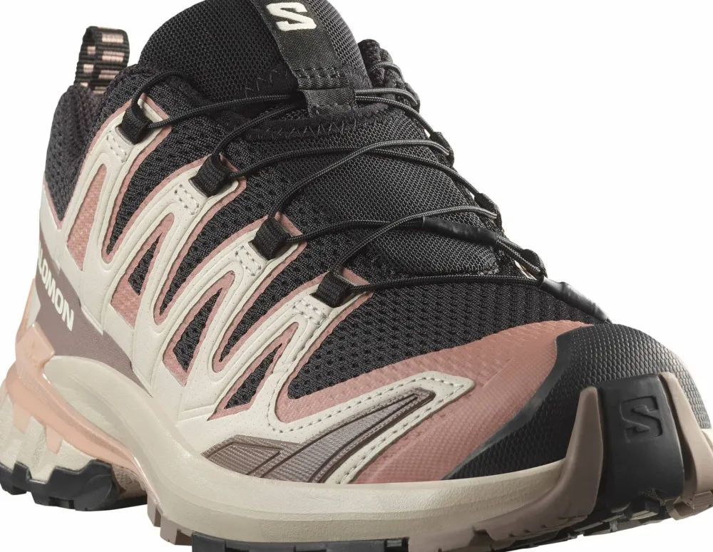 New Salomon Women's XA Pro 3D V9 Black/Burlwood/Mahogany Rose