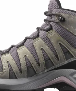 Best Salomon Women's X-Adventure Recon Mid GORE-TEX Excalibur/Gull/Nirvana