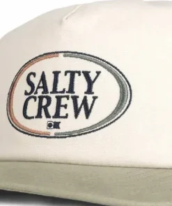 Clearance Salty Crew Men's A-Frame 5 Panel Wax/Fern
