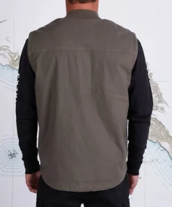 New Salty Crew Men's Framework Vest Dusty Olive