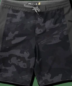 Sale Salty Crew Men's Transom Utility Boardshort Black Camo