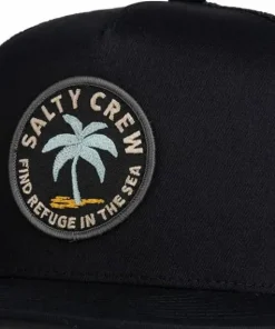 Clearance Salty Crew Men's Tropics Trucker Black
