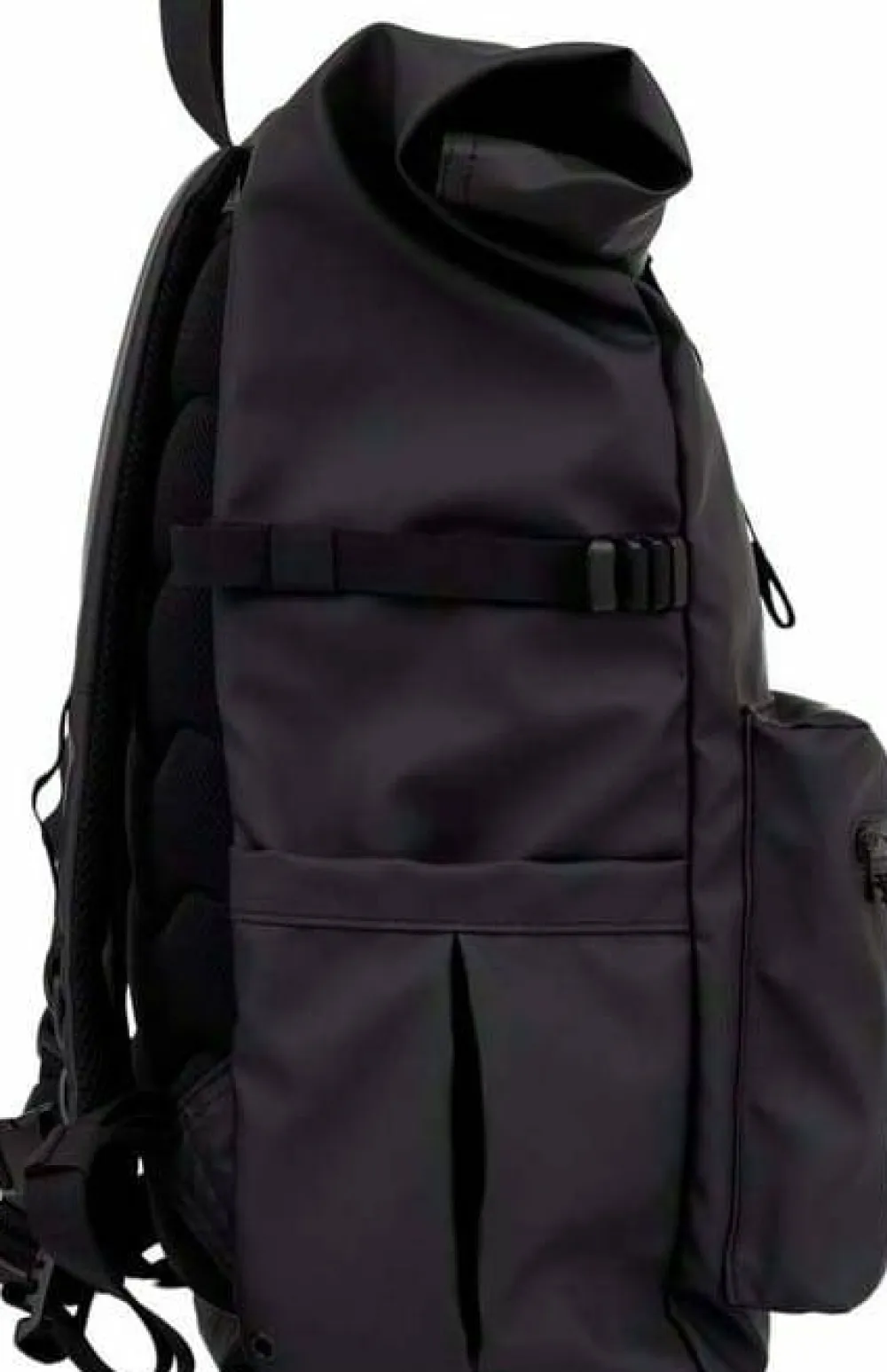 Clearance Sandqvist Stream Rolltop Backpack L Black