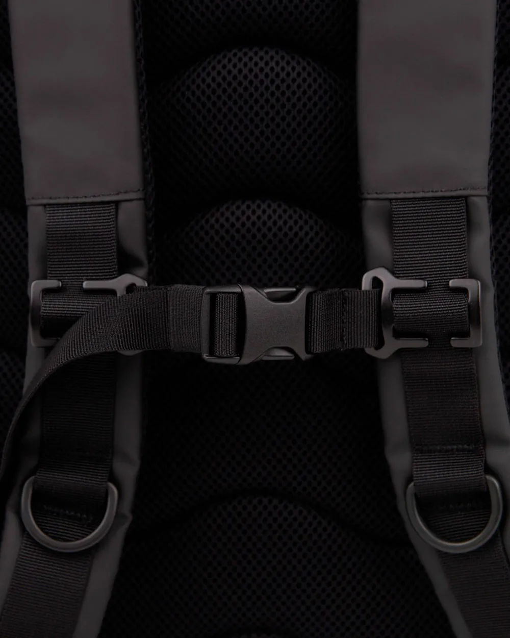 Clearance Sandqvist Stream Rolltop Backpack L Black