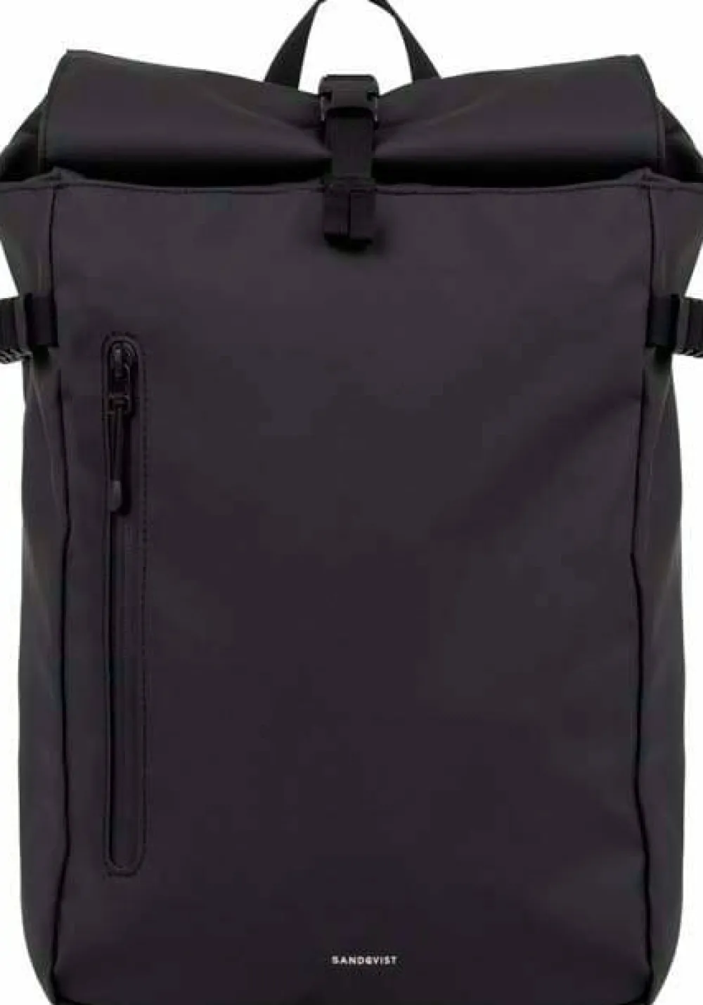 New Sandqvist Stream Slim Rolltop M Black