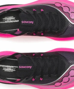Outlet Saucony Men's Endorphin Pro 5 Black/Shock