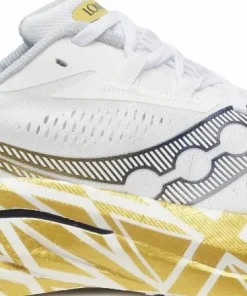 Best Saucony Men's Endorphin Speed 4 White/Gold