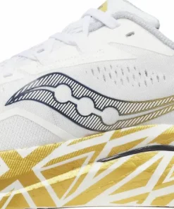 Best Saucony Men's Endorphin Speed 4 White/Gold