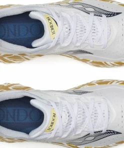 Best Saucony Men's Endorphin Speed 4 White/Gold