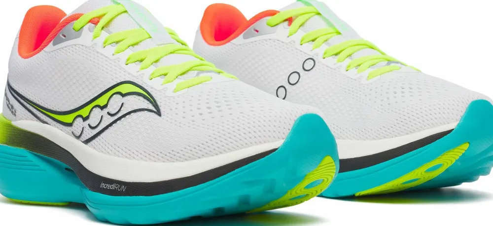 Best Saucony Men's Endorphin Trainer White/Mutant