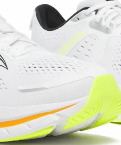 Outlet Saucony Men's Guide 18 White/Peel