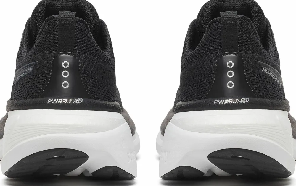 Online Saucony Men's Hurricane 25 Black/White