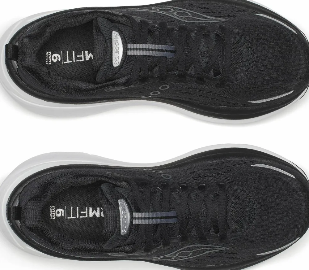 Online Saucony Men's Hurricane 25 Black/White