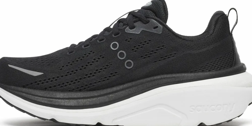 Online Saucony Men's Hurricane 25 Black/White