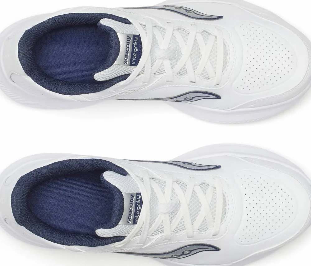 Clearance Saucony Men's Integrity Metro Wide White/Navy