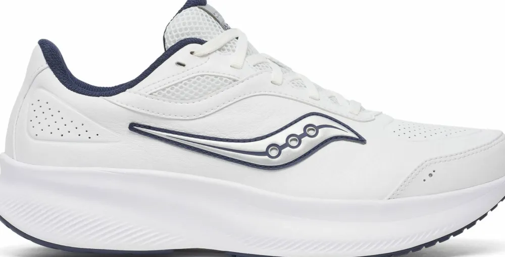 Clearance Saucony Men's Integrity Metro Wide White/Navy