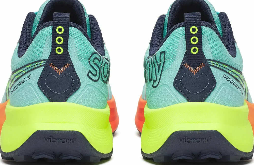 New Saucony Men's Peregrine 16 Splash/Citron