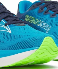 Best Saucony Men's Ride 19 Cobalt/Slime