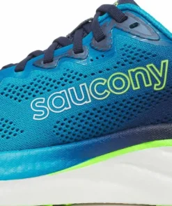 Best Saucony Men's Ride 19 Cobalt/Slime