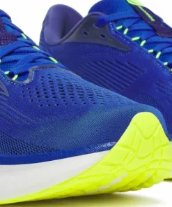 Online Saucony Men's Ride 18 Lapis/Citron