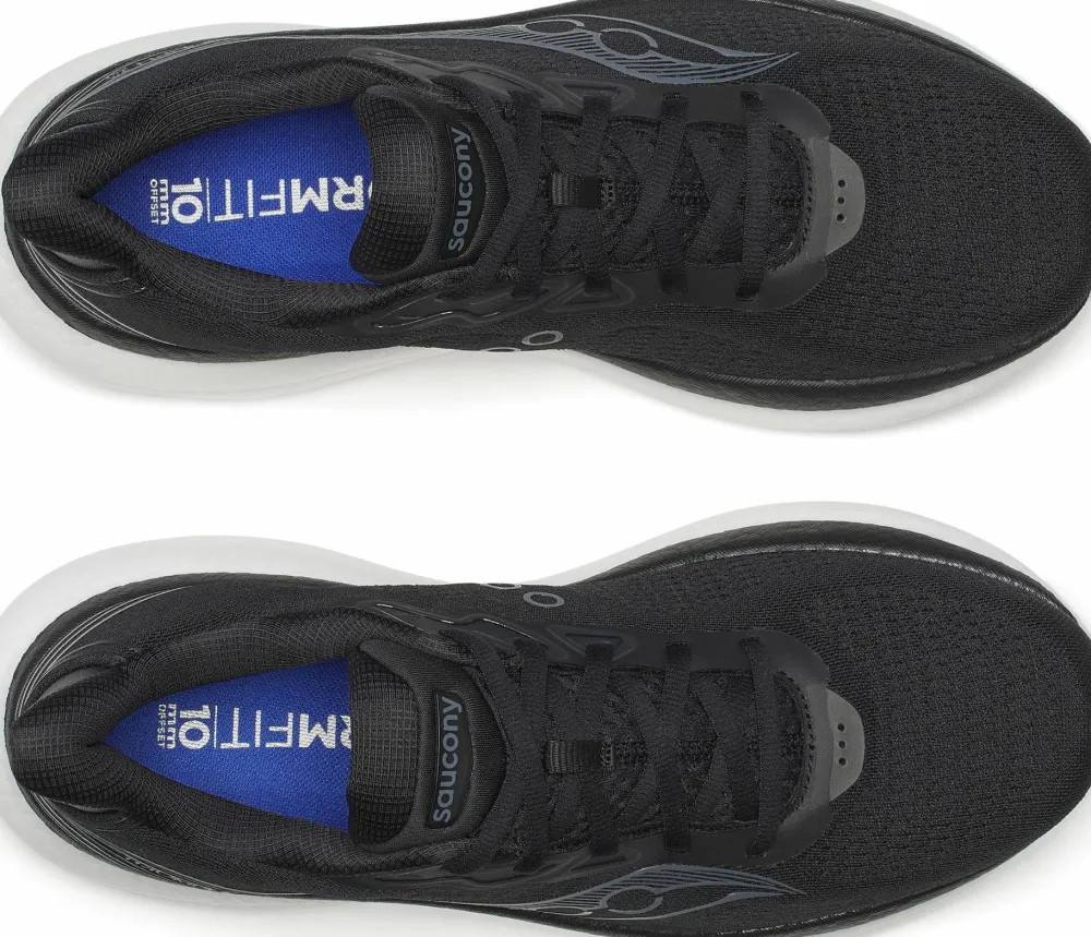 Outlet Saucony Men's Triumph 23 Wide Black/White