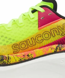 Outlet Saucony Women's Endorphin Azura Citron/Black