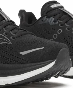 Saucony Women's Hurricane 25 Black/White