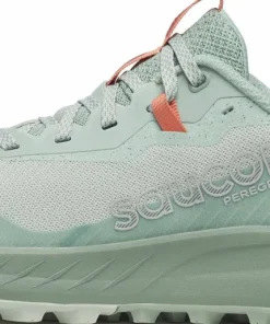 New Saucony Women's Peregrine 15 Mist/Aloe