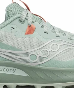 New Saucony Women's Peregrine 15 Mist/Aloe