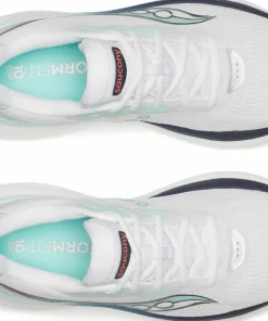Best Saucony Women's Triumph 23 White/Navy