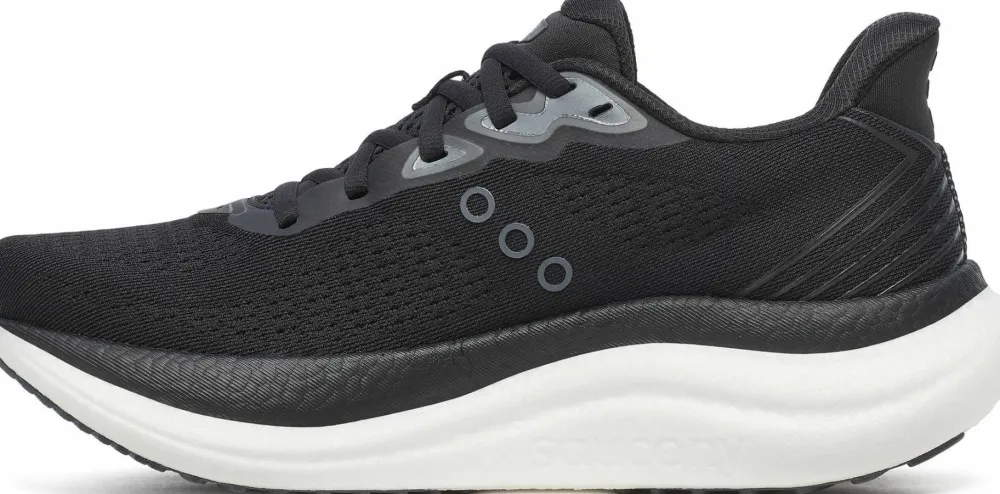 New Saucony Women's Triumph 23 Wide Black/White