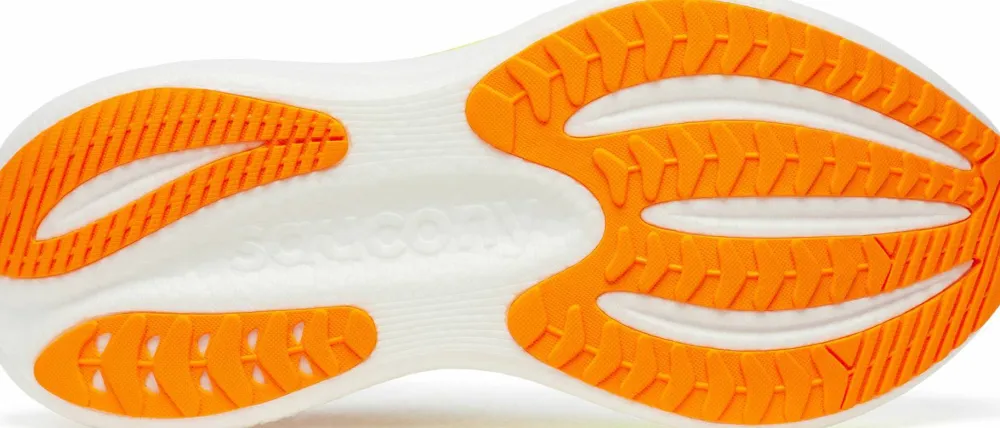 Clearance Saucony Women's Triumph 23 White/Citron