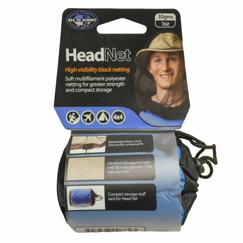 Online Sea To Summit Mosquito Headnet Standard BLACK