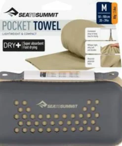 Sea To Summit Pocket Towel M Brown DESERT