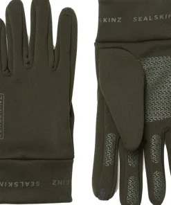 New Sealskinz Water Repellent Nano Fleece Glove Olive