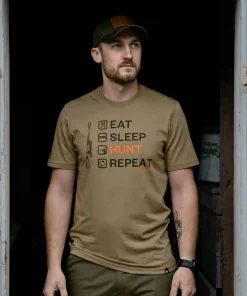 New Seeland Men's Cross-List T-Shirt Covert Green