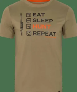 New Seeland Men's Cross-List T-Shirt Covert Green
