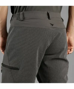 Hot Seeland Men's Outdoor Reinforced Trousers Raven