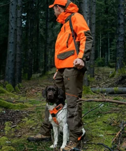 Sale Seeland Men's Venture Rover Jacket Pine Green/Hi-Vis Orange