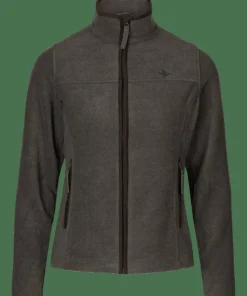 New Seeland Women's Woodcock Ivy Fleece Jacket Dark Grey Melange