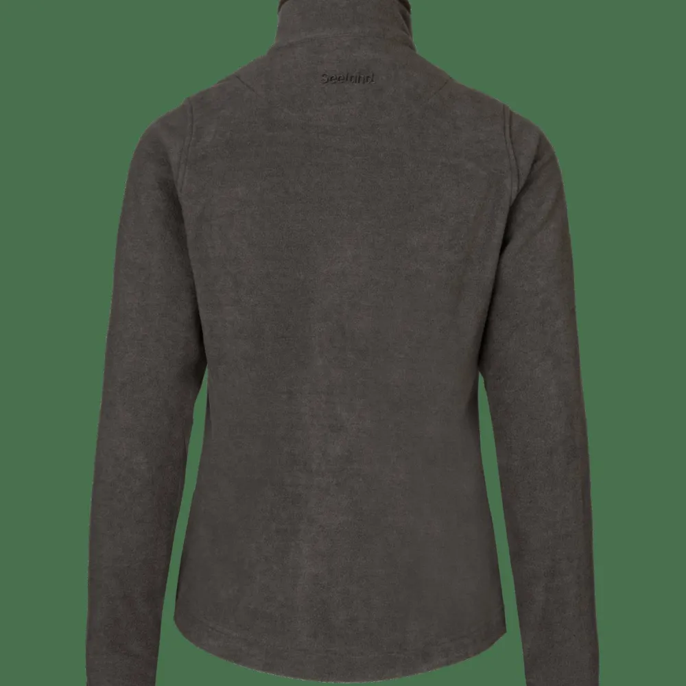 New Seeland Women's Woodcock Ivy Fleece Jacket Dark Grey Melange
