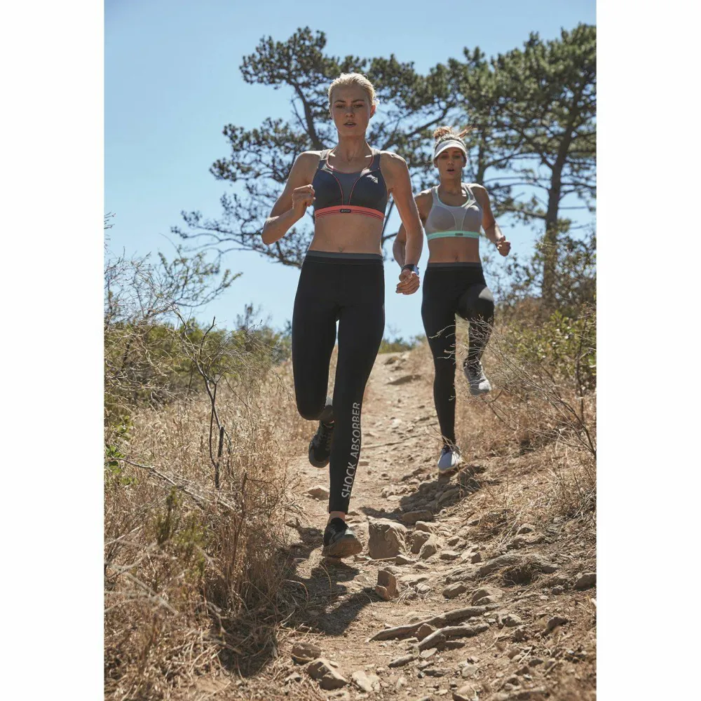 Hot Shock Absorber Ultimate Run Bra Black