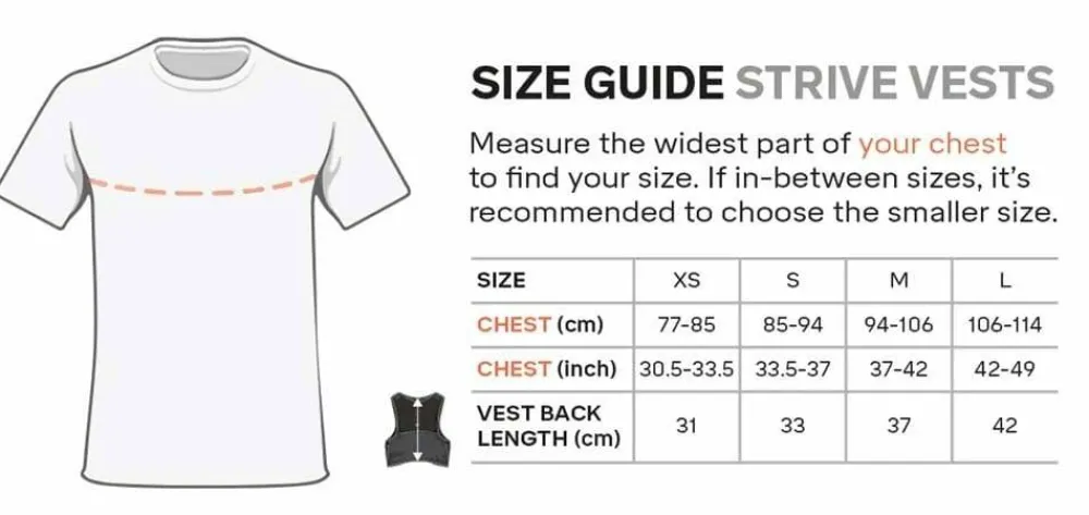 Best Silva Strive Fly Vest XS Black