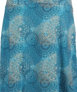 Discount Skhoop Women's Fiona Knee Skirt Denim Blue