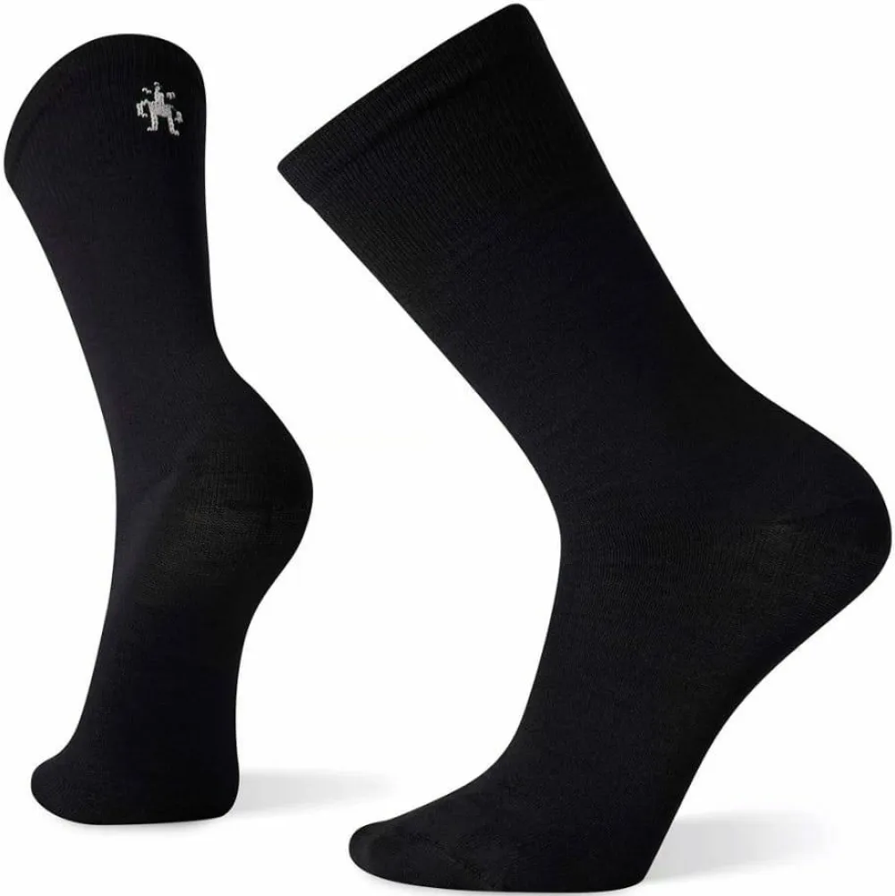 Sale Smartwool Unisex Hike Classic Edition Zero Cushion Liner Crew Socks Black