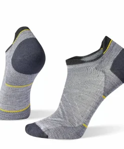 Clearance Smartwool Unisex Run ZC Low Ankle Socks Light Gray
