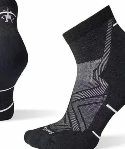 Smartwool Women's Run Targeted Cushion Ankle Socks Black