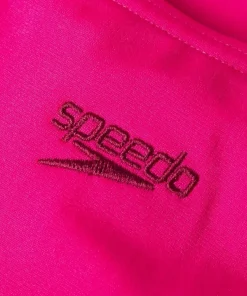 Speedo Girls' Eco Endurance+ Medalist Pink